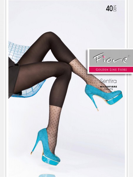 Feinstrumpfhose mit Punktmuster im Leggings-Look Sentira von Fiore
