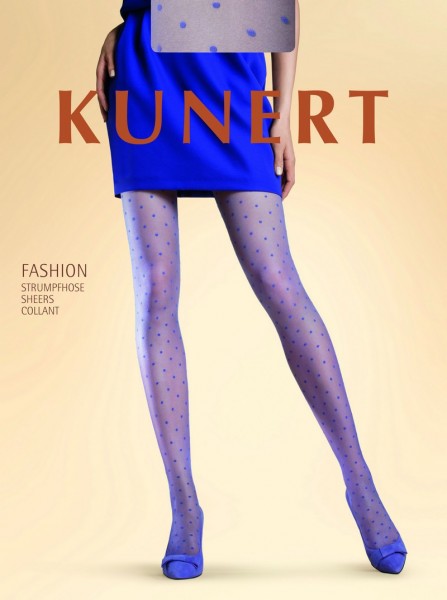 Kunert Feinstrumpfhose mit Tupfenmuster Rich Dots, 30 DEN