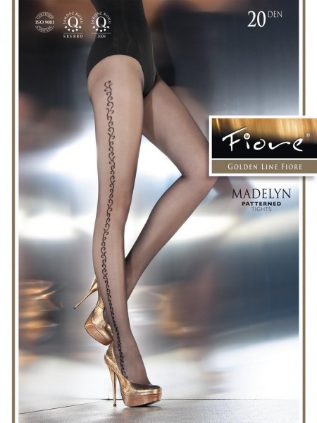 Fiore Feinstrumpfhose mit dezentem Muster Madelyn 20 DEN