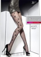 Fiore Elegante Strumpfhose mit glitzerndem floralem Muster Mindy Fiore Elegante Strumpfhose mit glitzerndem floralem Muster Mindy
