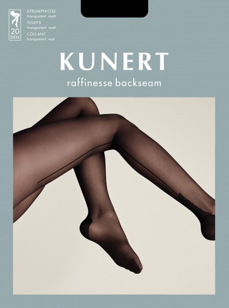 Feinstrumpfhose mit rückwärtiger Naht und Hochferse Raffinesse von Kunert