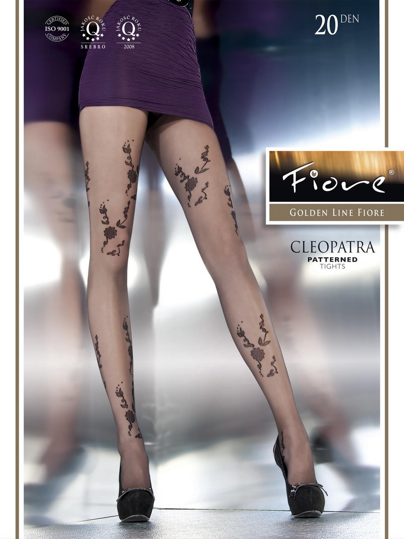 Fiore Feinstrumpfhose Collant 40 DEN Donna | Golden Line Classic Apriel | Opaco Con Tassello In Cotone