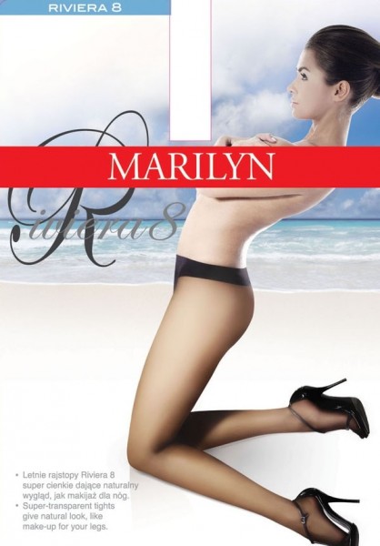 Marilyn Hauchduenne Feinstrumpfhose Riviera 8 DEN