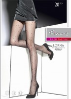 Fiore Elegante Strumpfhose mit glitzerndem Punktmuster Lorna Fiore Elegante Strumpfhose mit glitzerndem Punktmuster Lorna