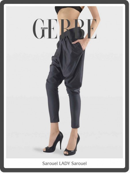 Gerbe Hose mit Satin-Glanz Lady Sarouel 