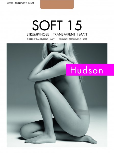 Hudson Glatte Feinstrumpfhose im Natural-Look Soft 15