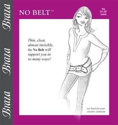 NO BELT Durchscheinender, "unsichtbaren" Gürtel