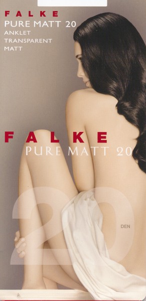 Transparente, matte Feinsöckchen Pure Matt 20 von Falke