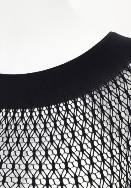 Nahtloses Netzshirt mit geometrischem Muster von Oroblu