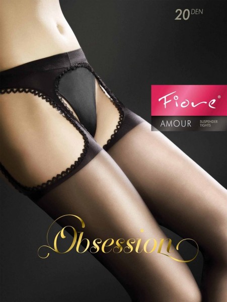 Fiore Strapsstrumpfhose Amour 20 DEN