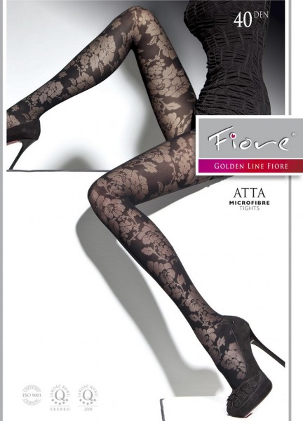 Fiore Strumpfhose mit blumigem Muster Atta