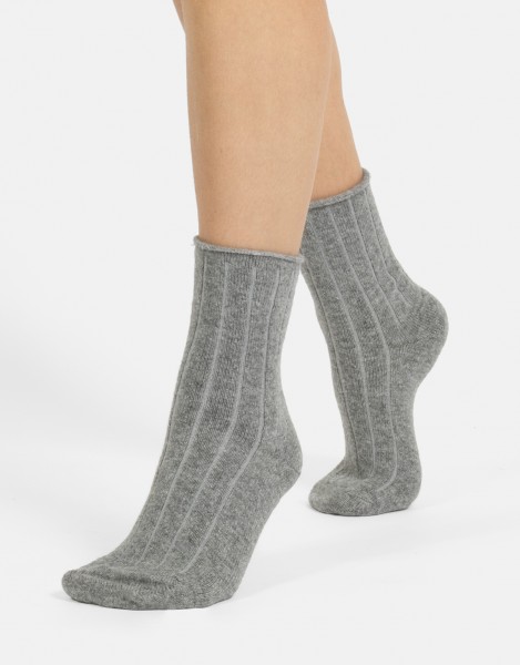 Cette - Komfortable, gerippte Wintersocken mit Wolle und Kaschmir, kuschelig warm und herrlich weich