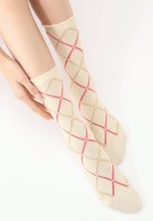 Oroblu - Herrlich weiche Socken mit zartem Tartanmuster und softer Viskose Oroblu - Herrlich weiche Socken mit zartem Tartanmuster und softer Viskose
