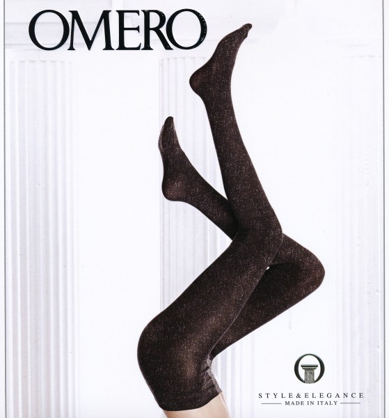 Exklusive blickdichte Strumpfhose mit Glanzeffekt Brillant von Omero